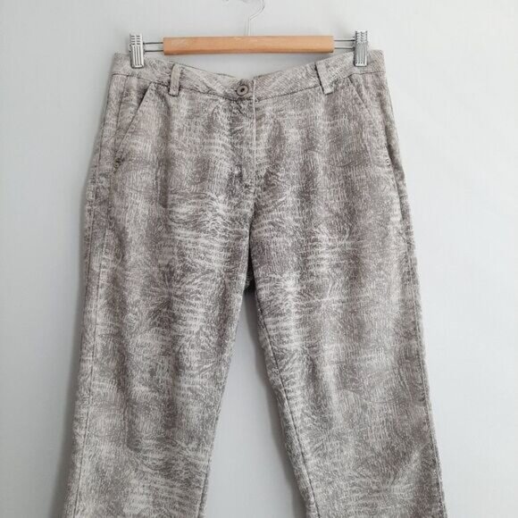 SANDWICH Oslo Slim Fit Pants Abstract Pattern Distressed Faded Sz M - Picture 3 of 13